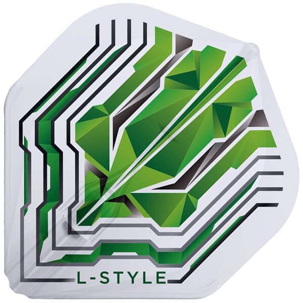 Se L-Style Origin L1 EZ Flight - Grøn hos Dartshop