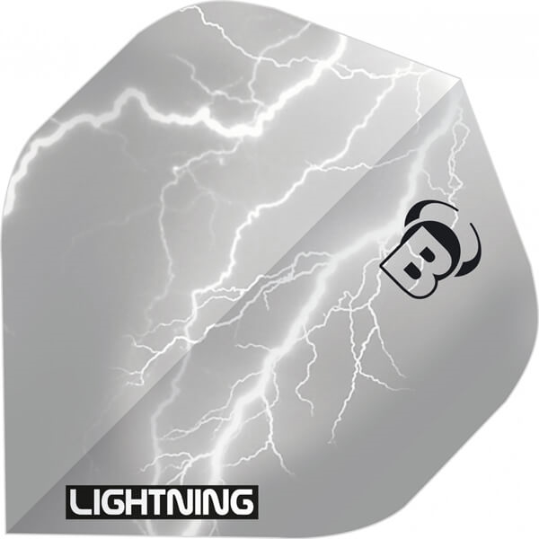 Se Lightning Flights - Sølv hos Dartshop