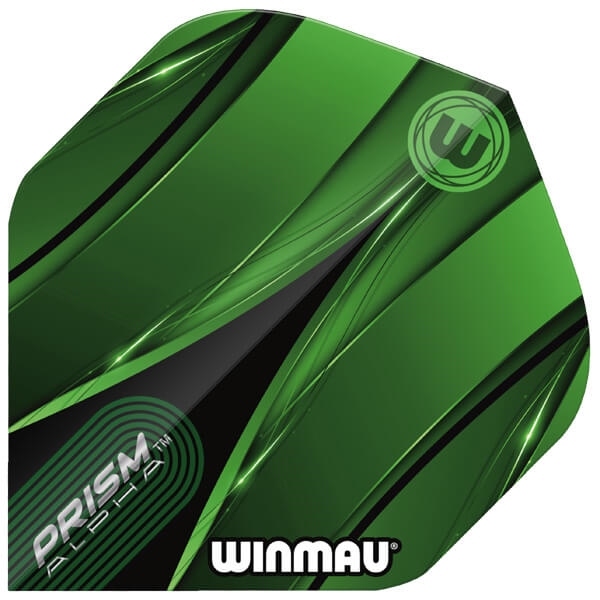 Se Winmau Prism Alpha Sniper Grøn Flights Standard hos Dartshop