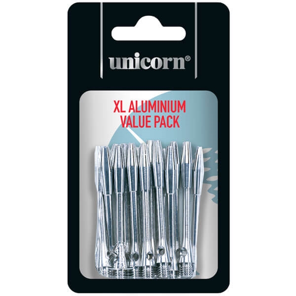 Se Unicorn XL Aluminium, Medium - Value pack hos Dartshop