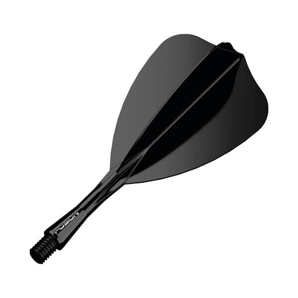 Winmau Fusion Arrow Flights – Sort, Kort